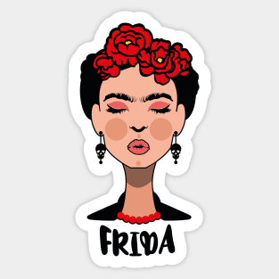 Frida Kahlo fashion woman Sticker